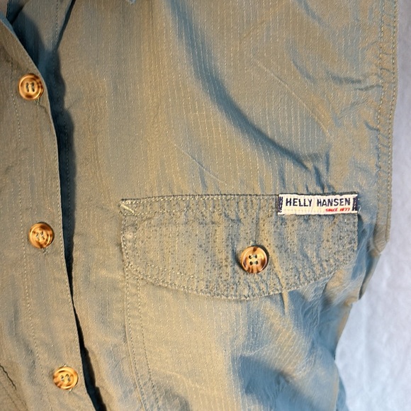 Women’s vintage Helly Hanson button down collared hiking tank top - Picture 2 of 8